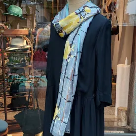 Ana Maison/Printed Silk Scarf (2 Styles)