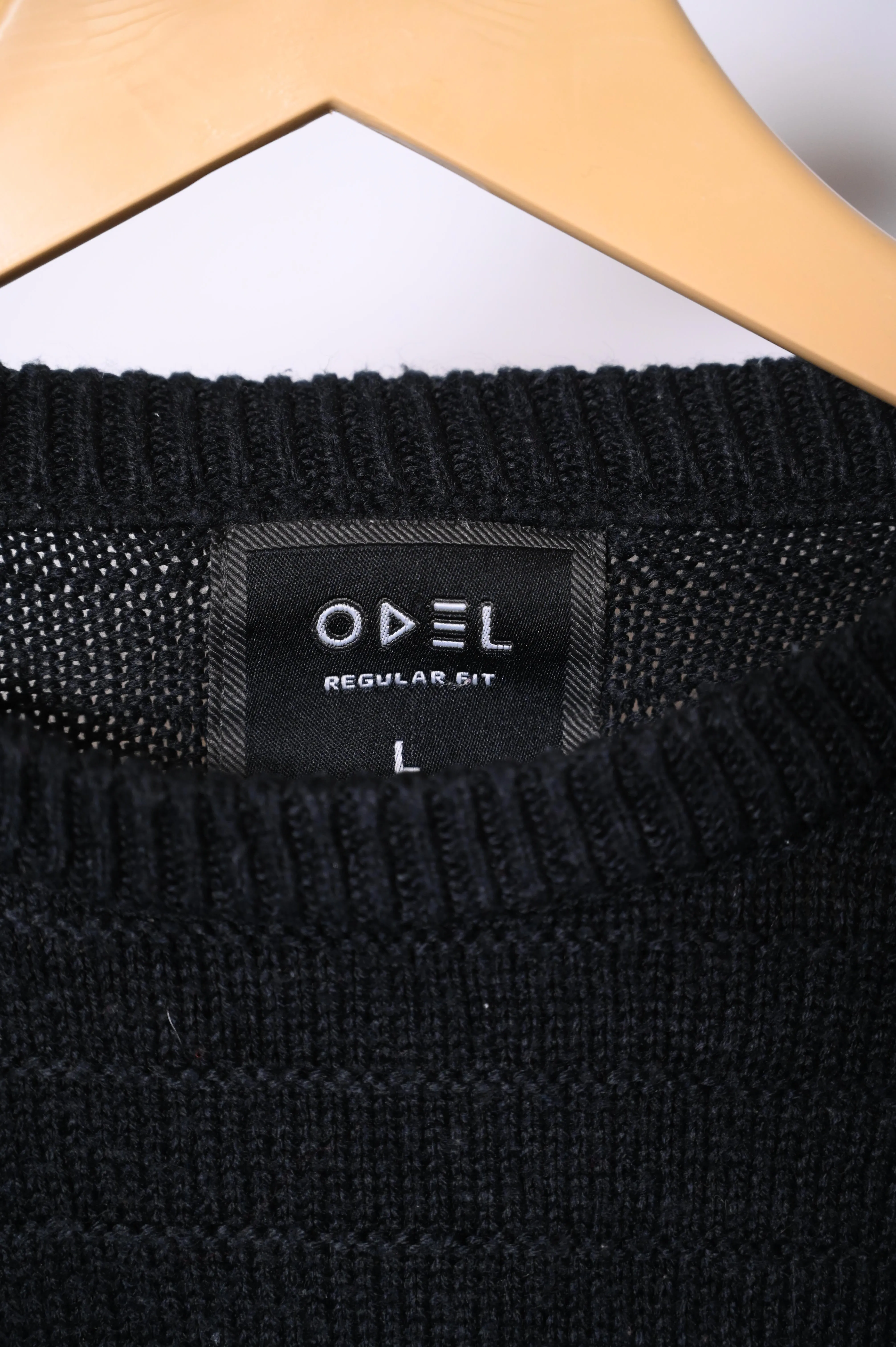 Black Odel Large Sweater