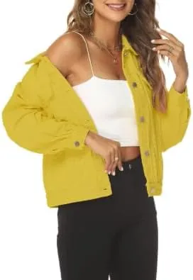 Classic- Oversized Button Up Denim Jacket