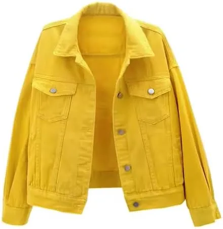 Classic- Oversized Button Up Denim Jacket