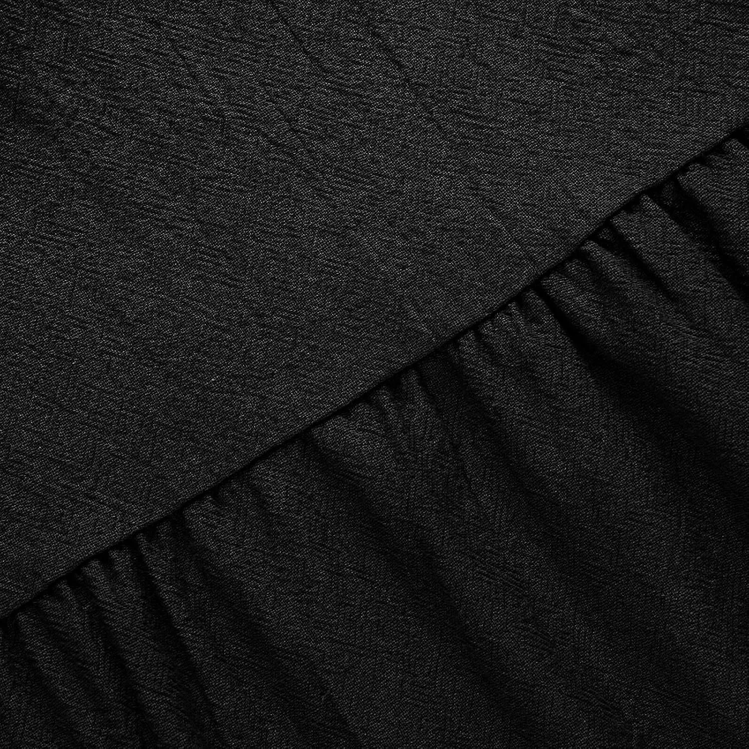 HXHYQKP Linen Dress for Women Summer Maxi Flowy Pleated Dresses Casual Plus Size Short Sleeve Beach Vacation Dress