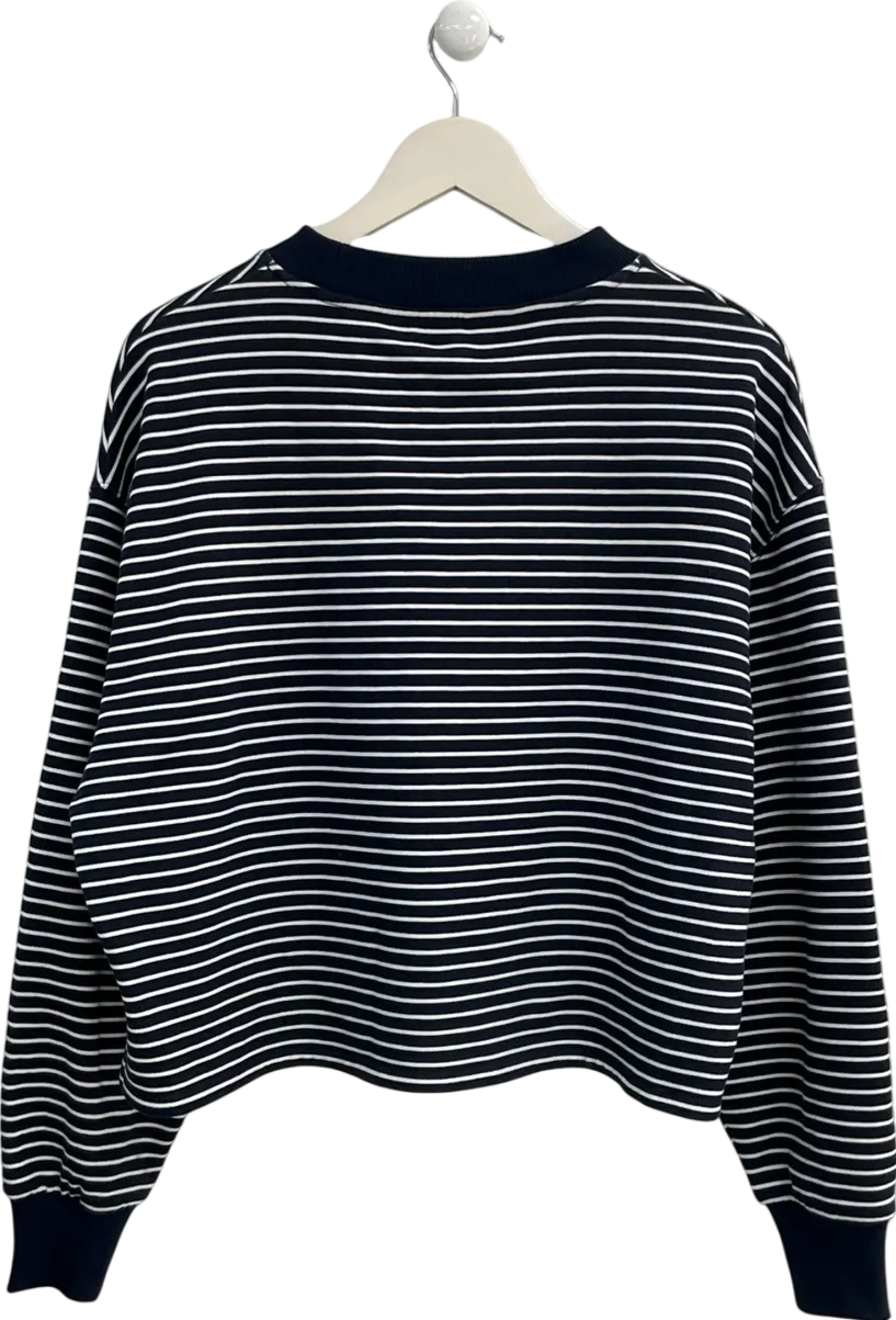 Lefties Blue Striped Sweater UK M