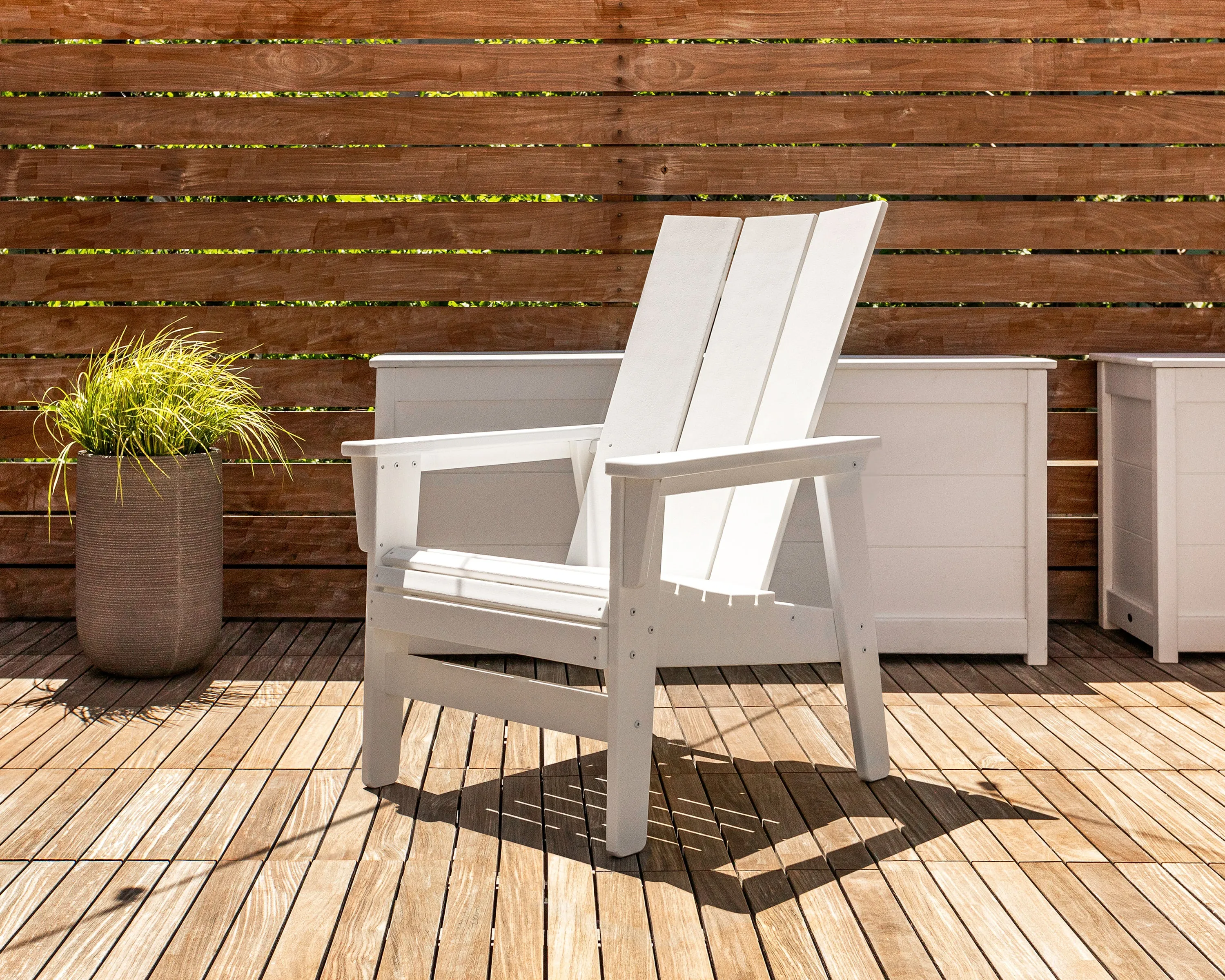 Modern Grand Upright Adirondack Chair