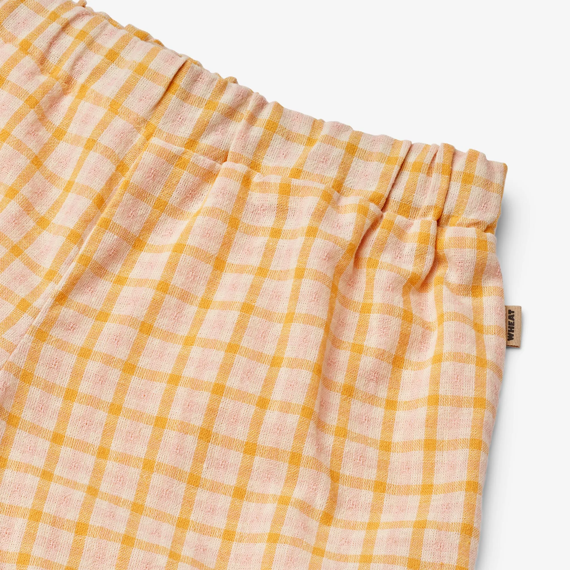 Shorts Camille - yellow check