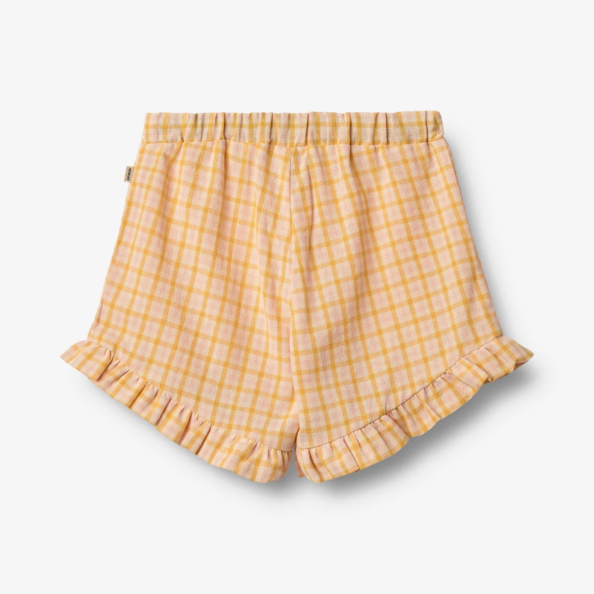 Shorts Camille - yellow check