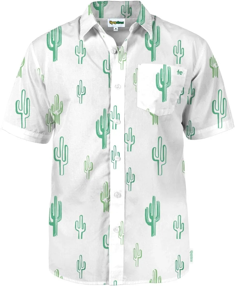 Tipsy Elves Hawaiian Shirts for Men - Casual Beach & Summer Party Shirts for Men - Stretch Fabric with Modern Fit